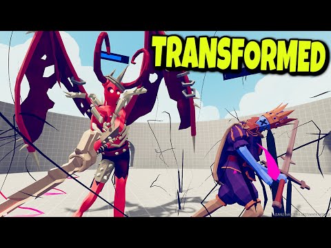 Transformed Void Monarch vs Every Unit - TABS Mods Gameplay  | Cake Bash Gameplay