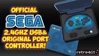 Official Sega Genesis Wireless  2.4ghz Controller For Mini & Original Hardware! Review