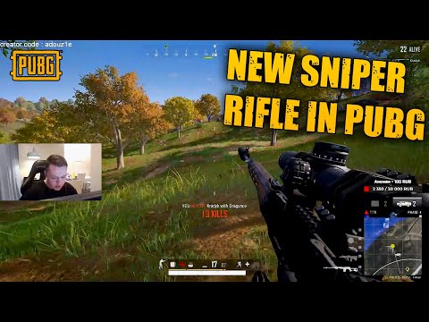 ADOUZ1E TRYING THE NEW *DRAGUNOV* IN PUBG
