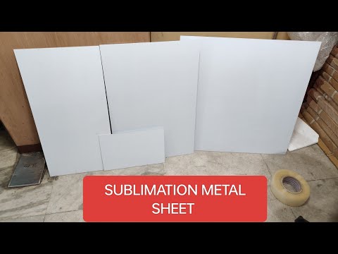 Sublimation Alluminium Sheets 1mm THICKNESS, 2 mm