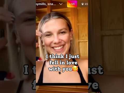 Millie & Noah✨ #strangerthings #milliebobbybrown #eleven #noahschnapp #willbyers #edit #funny #cute