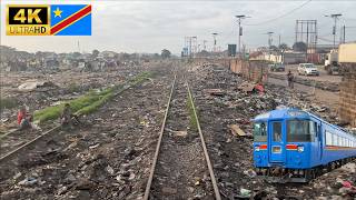 【前面展望】コンゴ民主共和国 キハ183系（マテテ→キンシャサ中央駅）Cab Ride in DR Congo🇨🇩 Matete - Kinshasa Express
