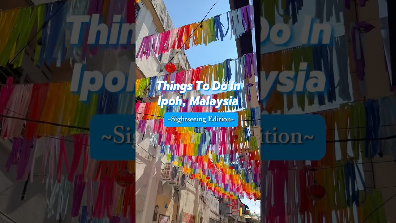 Things To Do In Ipoh, Malaysia #ipoh #malaysia #cuticutimalaysia #ipohperak #muralarts #travelvlog