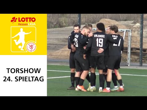 Torshow 24. Spieltag LOTTO Hessenliga 2022/2023