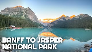 Driving the ICEFIELDS PARKWAY | BANFF TO JASPER | Athabasca Glacier Tour | Columbia Icefield Skywalk