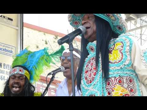 Big Chief Monk Boudreaux at Freret Street Festival 2019-04-06 LITTLE LIZA JANE