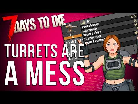 Turrets Have A Huge Problem In 7 Days to Die 2.0