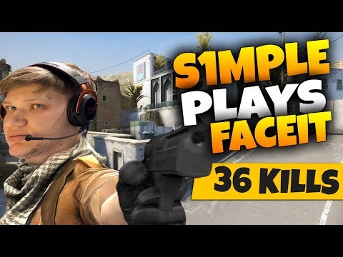CS:GO - s1mple 36 kills on Dust2 (15.05.2019)