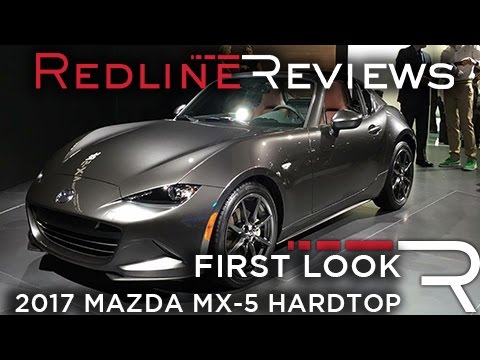 2017 Mazda MX-5 Miata RF – Redline: First Look – 2016 New York Auto Show