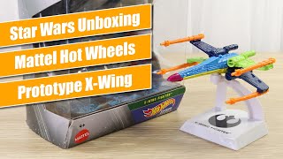 Hot Wheels Starships Select Prototype X-Wing Fighter - Star Wars Unboxing