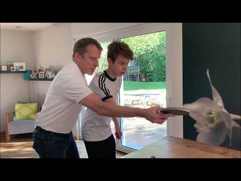 #tischtenniszuhause mit Weltmeister und Bundestrainer JÖRG ROSSKOPF 2. Video