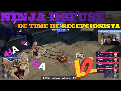 FURIA TOMA UM NINJA DEFUSE DA ATK