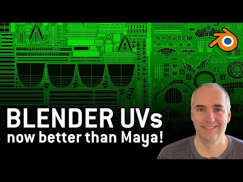 I am now more efficient doing UVs in Blender than in Maya!