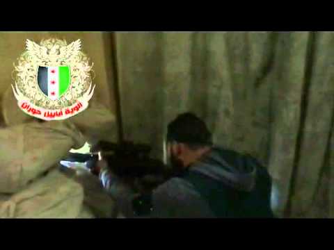 جولة على نقاط رباط كتيبة شهداء الرحمن التابعة لألوية أبابيل حوران في حي التضامن في مدينة دمشق