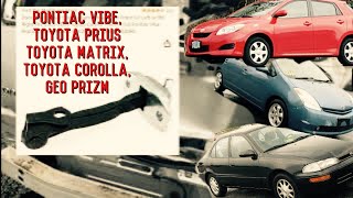 Door Check Strap Stopper Jam! Hinge Stop thing in door. Matrix, Vibe, Prius, Corolla