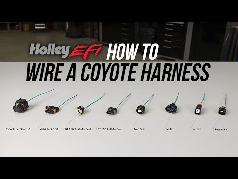 How to Identify, Crimp, and De-Pin Connectors on a Ford Coyote Wiring Harness