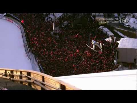 Rune Velta - Vikersund Wm 2012 - erster Durchgang 217.5m