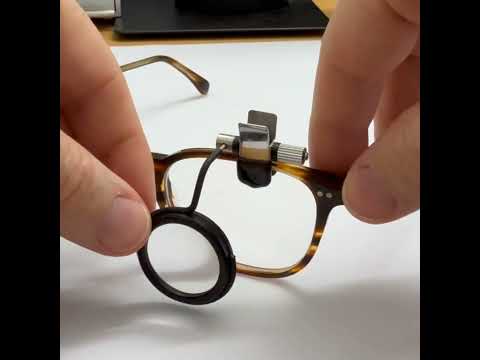 Bergeon Clip On Eyeglasses, Lightweight
