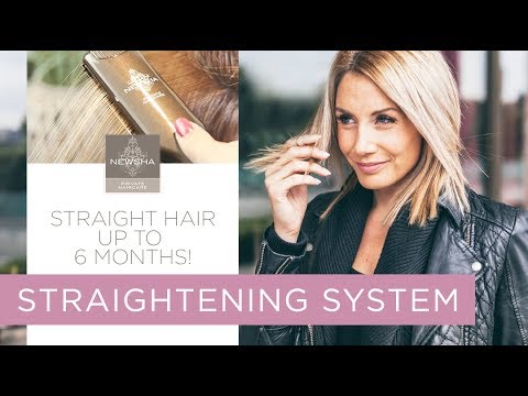 NEWSHA Straightening System 2.0 – the specialist for smooth, silky shiny hair