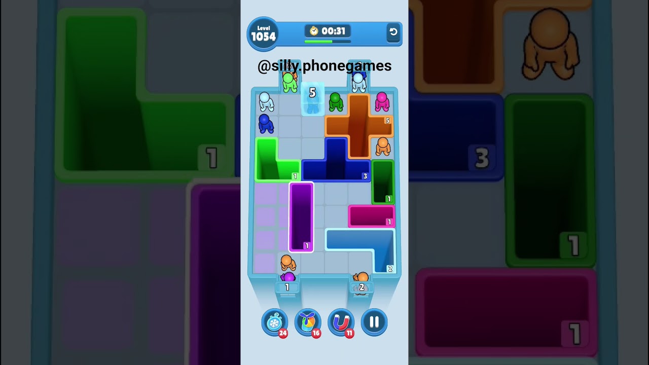 Drop Away Level 1054 Walkthrough Solution