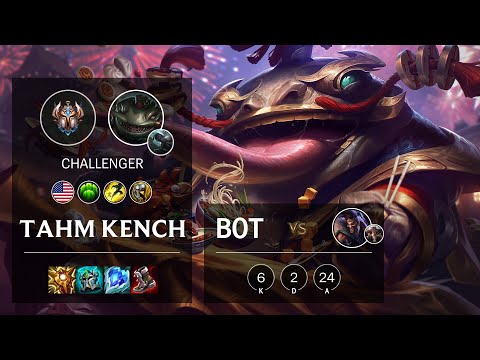 Tahm Kench Bot vs Draven - NA Challenger Patch 11.11