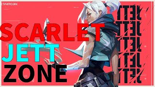【VALORANT】SCARLET JETT ZONE.exe【音mad】#shorts