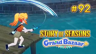 🎐Get your fishing rod out〈 Story of Seasons - Grand Bazaar | #92 | Gameplay | German 〉