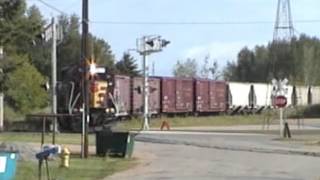 preview picture of video 'WC 7638 CN-WC 6925 8-22-04 Junction City, WI.'