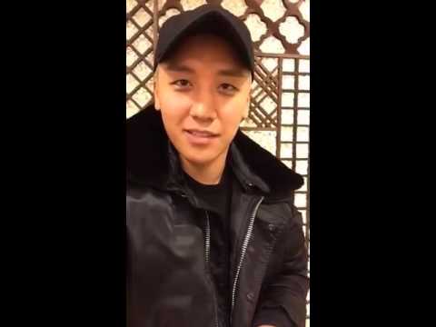 [ENG] 151225 Seungri's Message for FC Men Fanmeeting