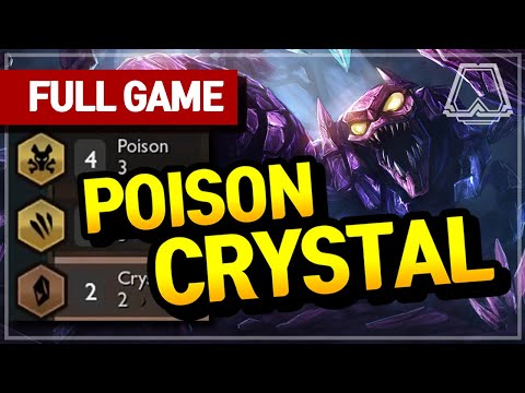 POISON CRYSTAL PREDATOR COMP - Teamfight Tactics Full Game | TFT