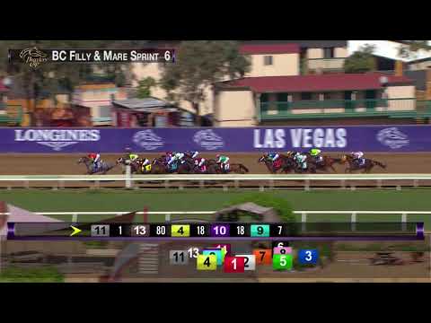 2017 Breeders' Cup Filly & Mare Sprint - All Angles Replay