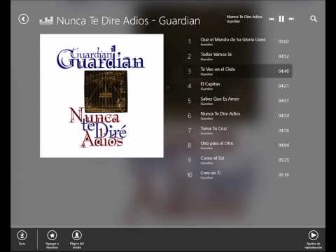 RUIDO SACRO/METAL CRISTIANO  - GUARDIAN - NUNCA TE DIRE ADIOS - ALBUM COMPLETO