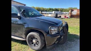 2009 Chevrolet Tahoe Police RWD | Lot 912 | Rangerbid