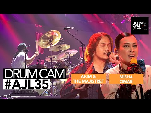 AJL 35 | Akim & The Majistret & Misha Omar : Potret 'Mash Up' Sampai Bila | JENK ALI | DRUMCAM