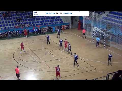 ARKUS liga 13. kolo / RK Proleter - RK Partizan / 08.12.2019.