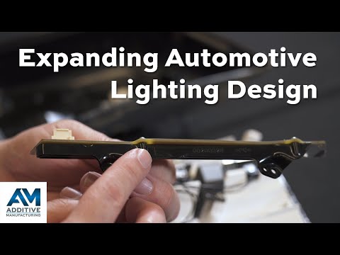 3D Printing is Expanding Automotive Lighting Design