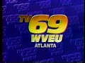 WVEU Now WUPA Independent Now CBS Station ID 1986