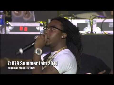 Migos live at Z1079 Summer Jam 2014