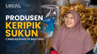 Jadi Produsen Keripik Sukun di Belitung Timur, Hasnuryati Mampu Goreng Keripik hingga Berton-ton!