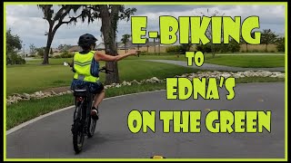 E-Biking To Edna&#39;s on The Green