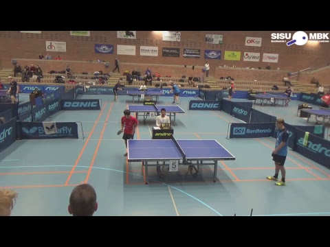 Live fra Sisu/MBK Aarhus Open 2017 - Herre Klasse 1 finale