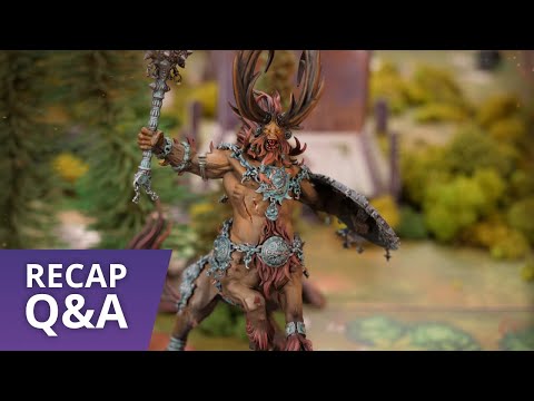 Stormcast Eternals vs Destruction - Recap and Q&A