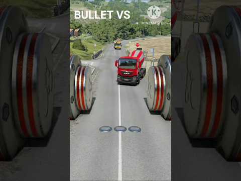 Car Van 2 Bollard Chain Crush ...