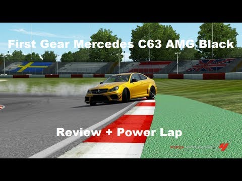 First Gear Mercedes C63 AMG Black Review + Power lap