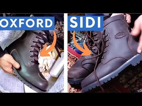 Sidi Denver or Oxford Merton Motorcycle Boots - Casual Motorcycle Boot Review