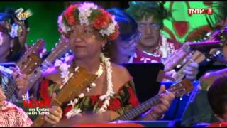 Heiva 2014  Ecole de ukulélé Moana -  Te poe nei au - Espana