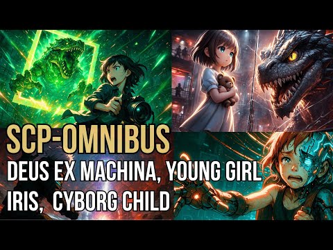An SCP Omnibus of Power and Tragedy - Deus Ex Machina, Young Girl, Iris, Cyborg Child