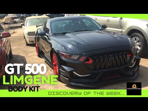 Limgene widebody Mustang Shelby GT500 vs 2016 Ecoboost in Ghana Video
