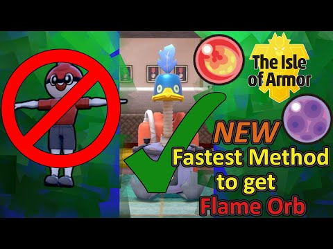 Nuovo e miglior metodo per ottenere Sfera di Fuoco, Isola dell'Armatura, Spada Pokémon