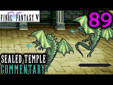 Final Fantasy V Walkthrough Part 89 - Sealed Temple Exploration (Bonus GBA Content)